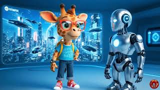 Marwari कन द सपर टक जरफ एडवचर Kinu The Super Techie Giraffe Adventure