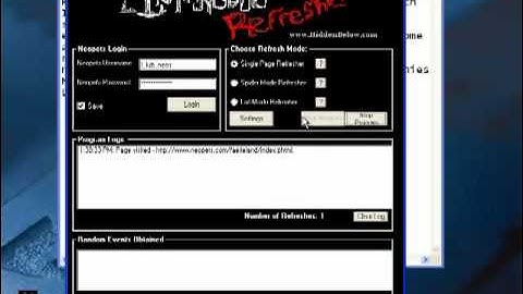 Neopets Random Event Refresher