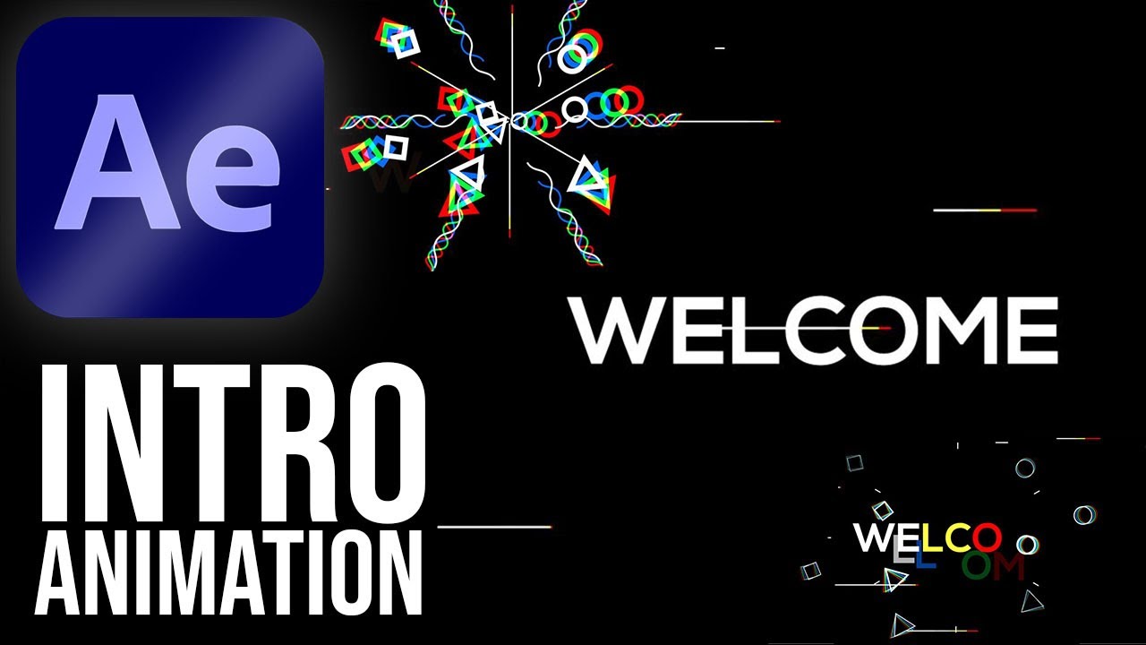 Intro Animation for YouTube Channel inside of After Effects - After ...