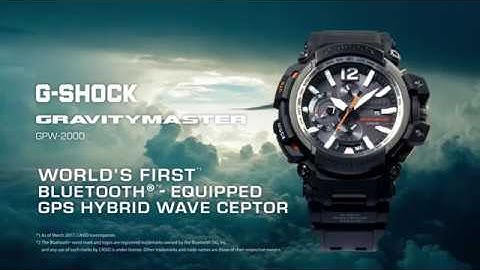 CASIO G-SHOCK GRAVITYMASTER GPW-2000 Features