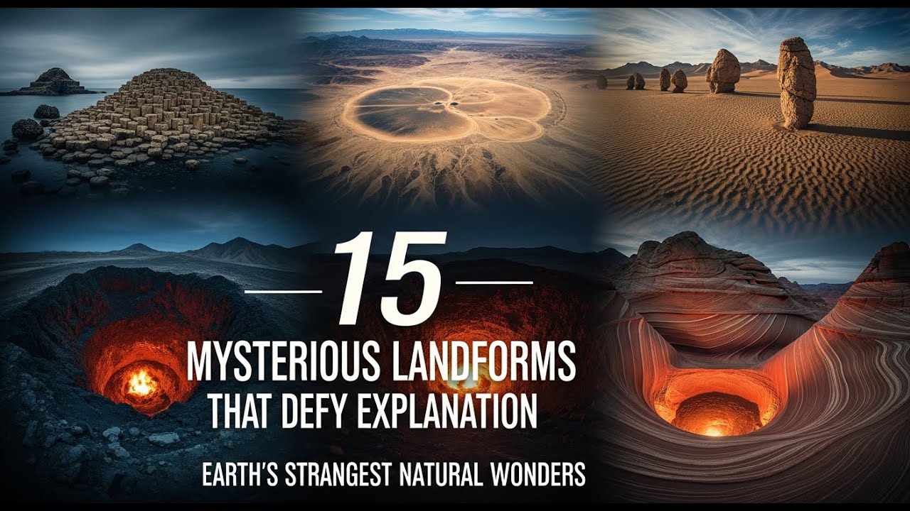 15 Mysterious Landforms That Defy Explanation | Earth’s Strangest Natural Wonders
