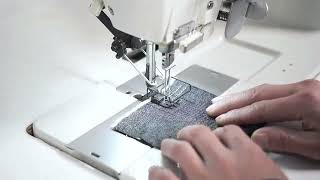 GC8452E Series High speed computerized double needle lockstitch sewing machine