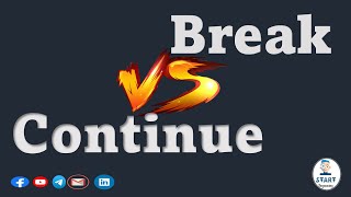 Continue - break | javascript | بالعربي