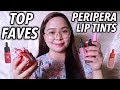 MY TOP FAVORITES: PERIPERA LIP TINT COLLECTION (DEMO + SWATCHES)