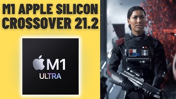 Battlefront II (1440p) Singleplayer - CrossOver 21.2 - Mac Studio M1 Ultra 48 GPU Cores 64 GB RAM