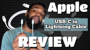 Apple Lightning to USB-C Cable Review