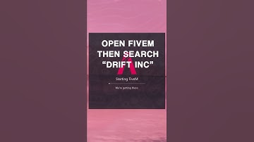 How to join Drift Inc V2 on FIVEM