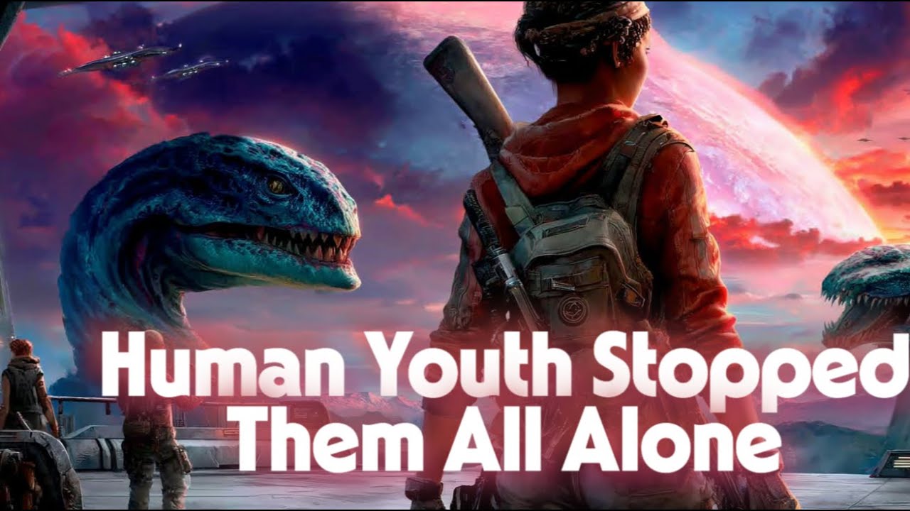 Alien Soldiers Advanced — Human Youth Stopped Them All Alone | HFY Adventure