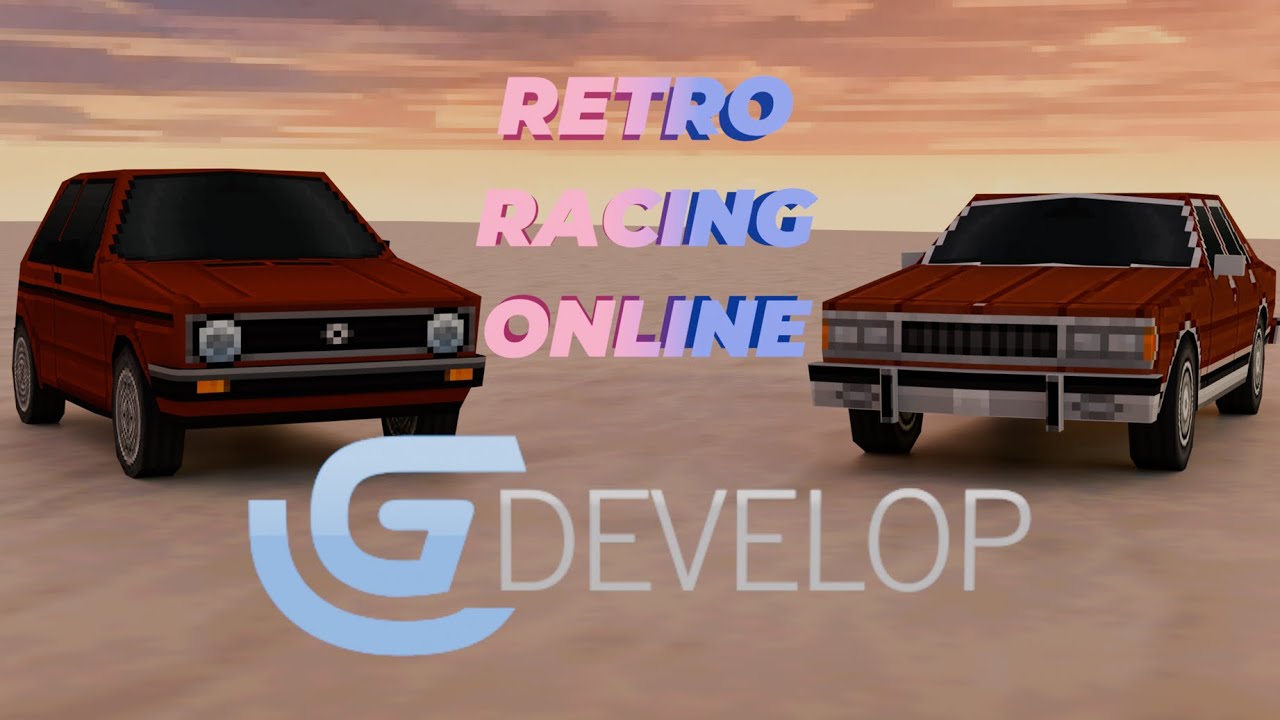 (GDevelop) Online retro racing game showcase (Work in progress) - YouTube