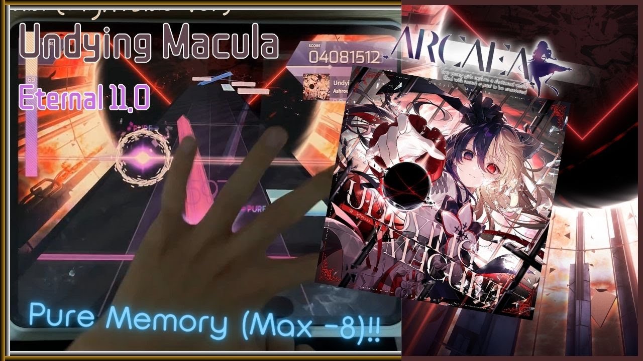 【Immortal】Undying Macula (Eternal 11) Pure Memory Max -8!!【Arcaea】