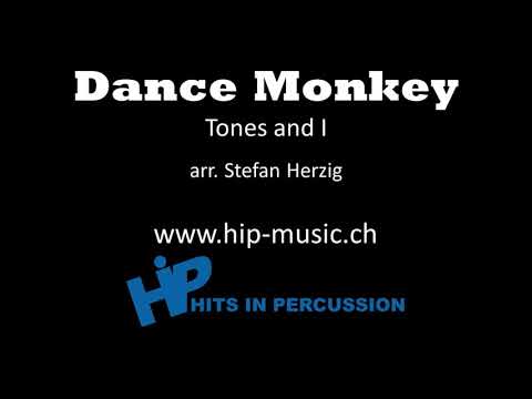Dance Monkey - Tones and I - Percussion Ensemble, arr. Stefan Herzig