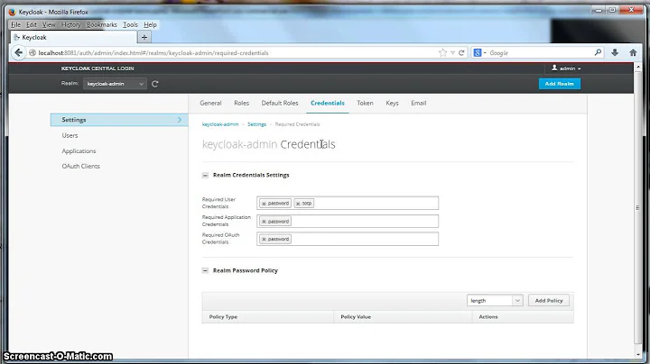 Tutorial Keycloak 2-Factor Auth