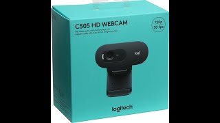 logitech unboxing | logitech c505 hd webcam | 720p Quality