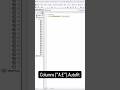 this trick will make your work easy #viral #shorts #excel #advancedexcel #youtubeshorts