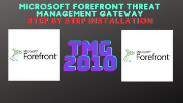 TMG server installation step by step | Urdu IT Tips and Tricks