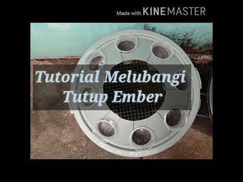 Melubangi Tutup Ember dengan Cepad dan Mudah - YouTube