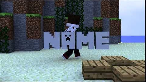 Free Sync Minecraft Animated Intro Template