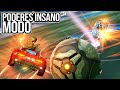 NOVO MODO PODERES INSANO, SAIU ATÉ COM GOL COM O RECORD MÁXIMO DE VELOCIDADE - Rocket League