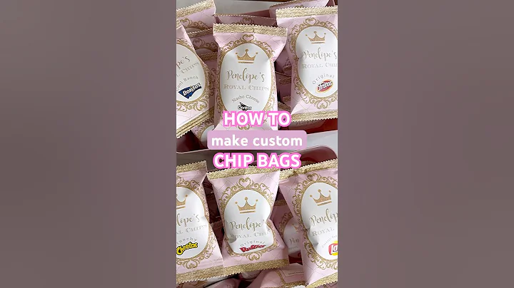 #howto make custom chip bags