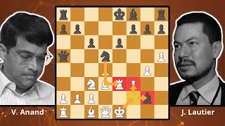 Anand's Most Spectacular Chess Move? - Anand vs. Lautier, 1997