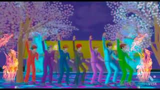 Sakura Simulator With Bts Idols Song