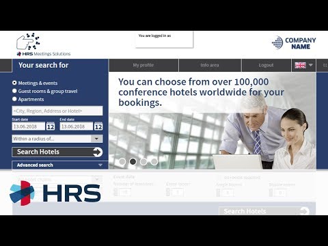 HRS Online Meeting Tool | Tutorial | English