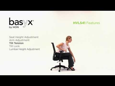 baysx by HON HVL541Mesh High-Back Task Chair