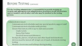 Information for Principals Regarding Test Proctor Training-HD