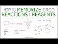 How to Memorize Organic Chemistry Reactions and Reagents [Workshop Recording]