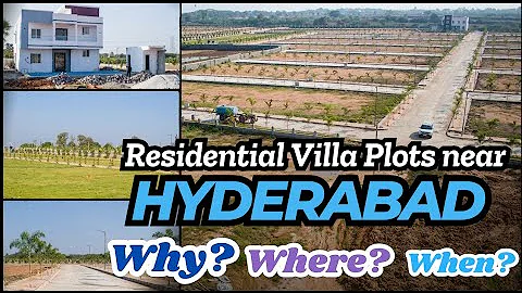 Property For Sale in Hyderabad | Residential Villa Plots for Sale in Gated Community 500 mts to NH44
