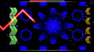 Geometry dash, neon world v2! (Epilepsy warning.) screenshot 2