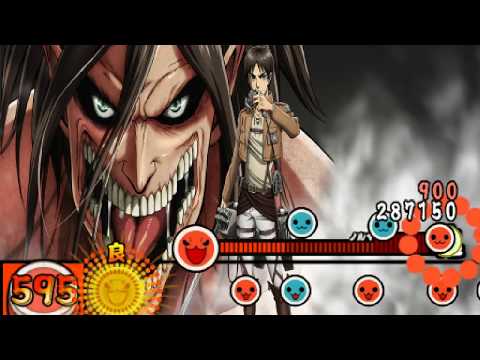 心臓を捧げよ！【full】『進撃の巨人Season2』【太鼓さん次郎】