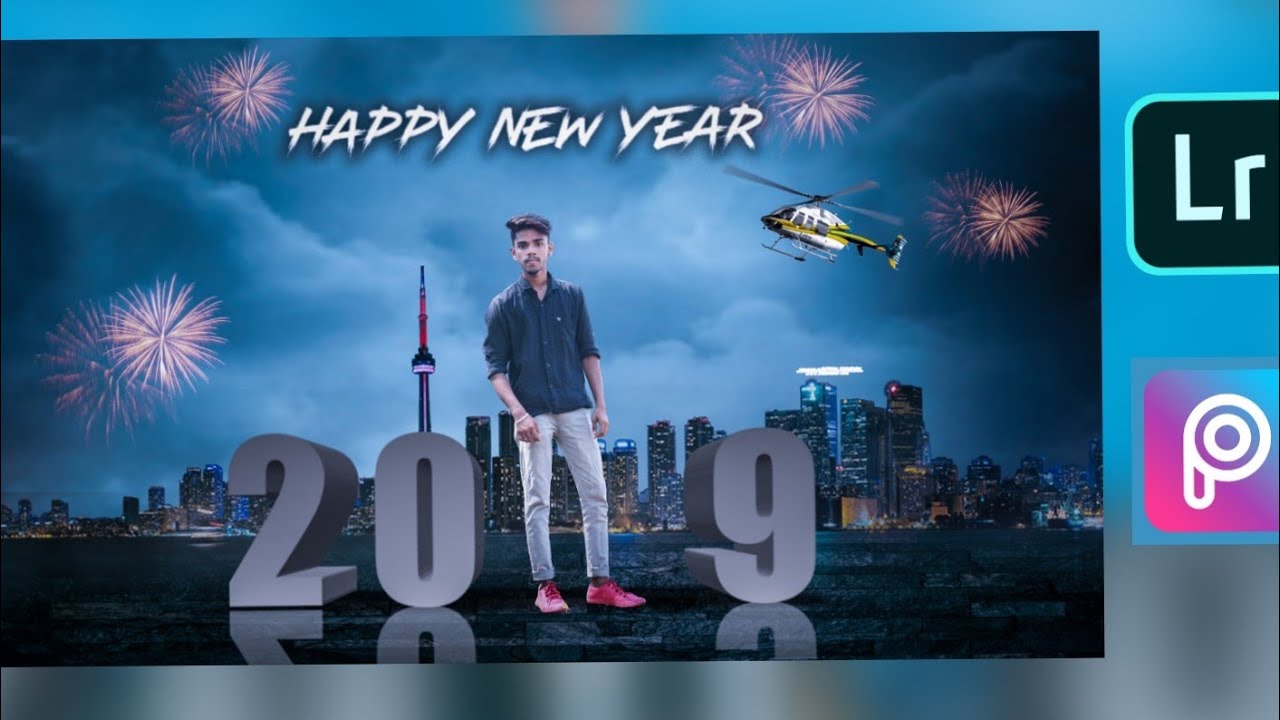 PicsArt Happy New Year 2019 Editing || PicsArt Editing in Only 3 Step