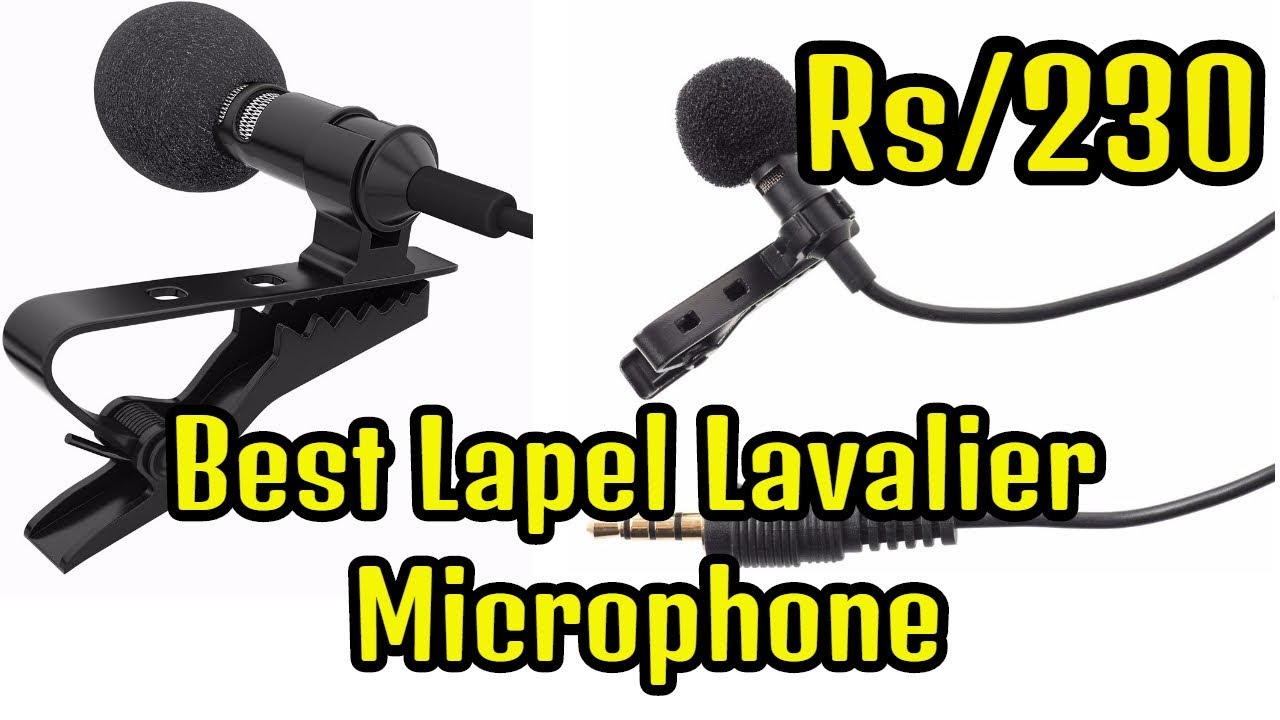 [ हिंदी]Best Lapel Lavalier Microphone Under Rs/250 || Unboxing & Review budget microphone for vocals