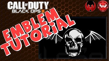 Deathbat - Avenged Sevenfold Logo - Black Ops 3 Emblem Tutorial