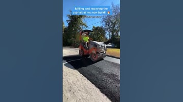 Milling and repaving asphalt!!
