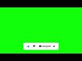 100% Free Green Screen - subscribe | Chroma Key Effect