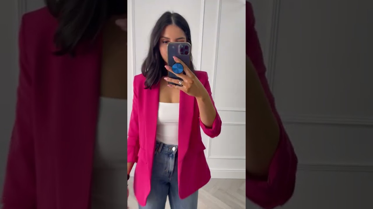 Pink Blazer