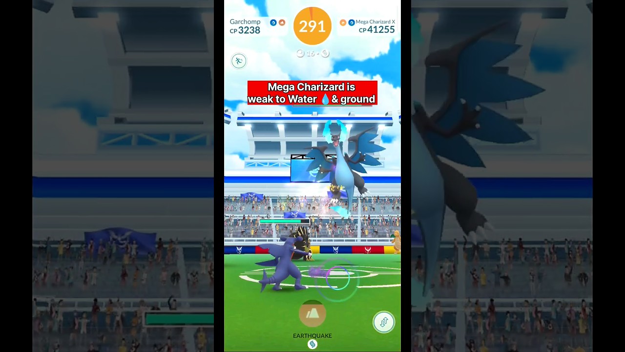 Mega Charizard X🔥 in 