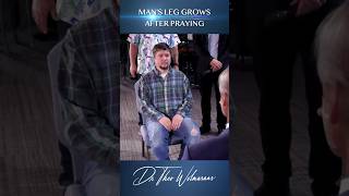Man’s leg grows after praying