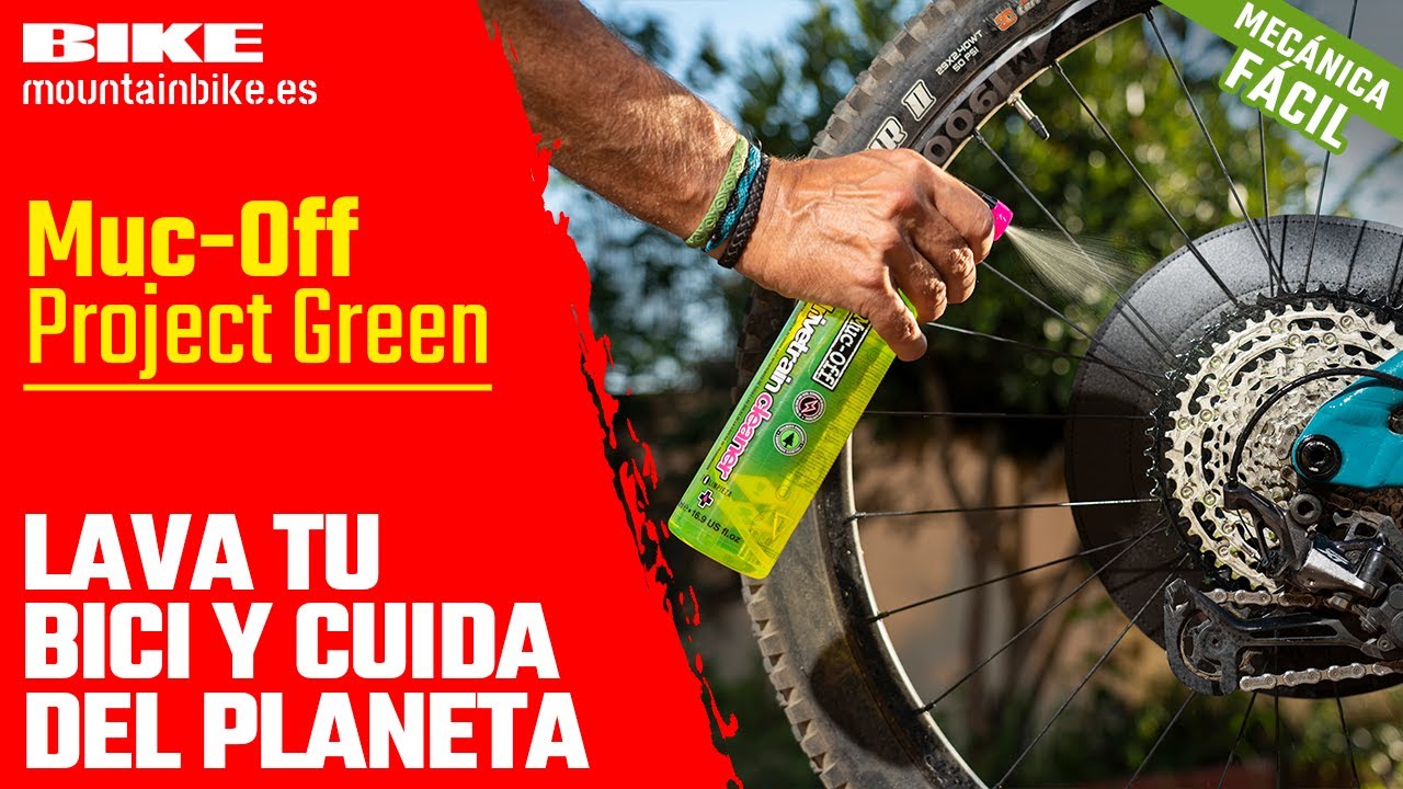 Morbosidad Cuidado frutas BIKE Mecánica Fácil: Limpia tu bici cuidando el planeta con la línea  Project Green de MucOff - YouTube