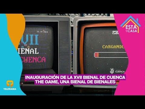 Inauguración de la XVII Bienal de Cuenca The Game, una Bienal de Bienales