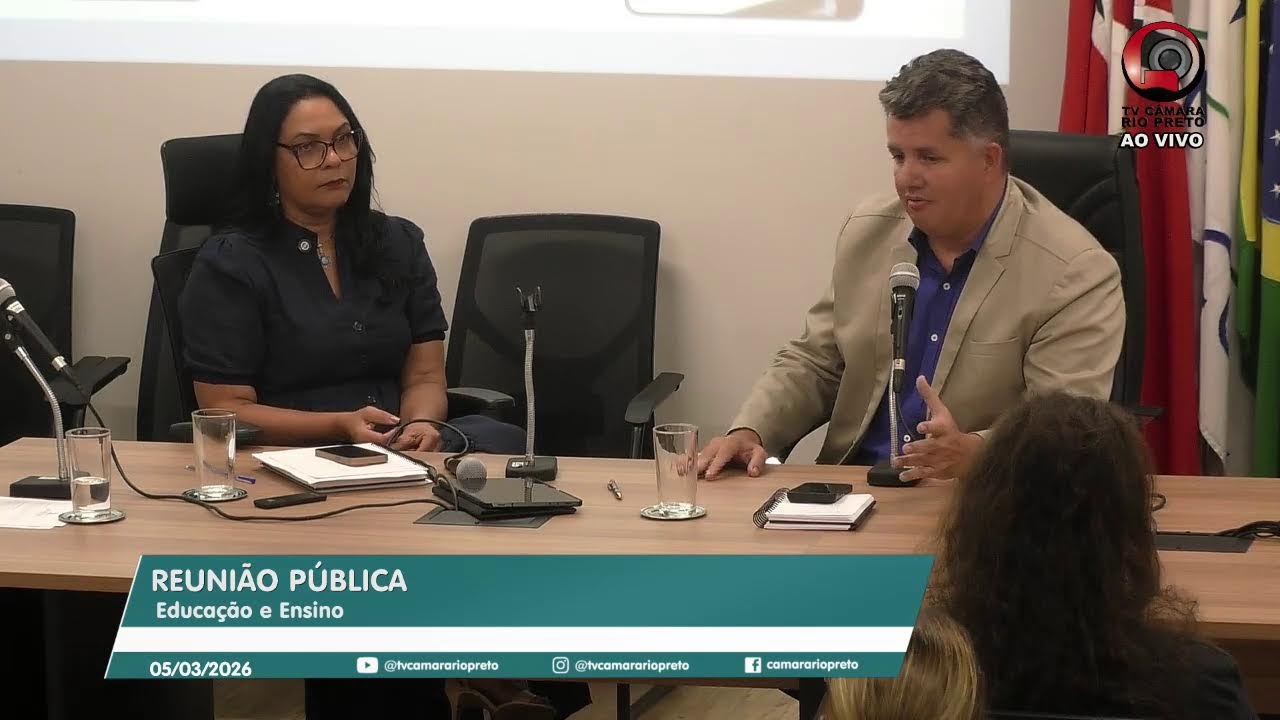 AO VIVO - Reunião Pública da Comissão de Educação e Ensino - 05/03/2026
