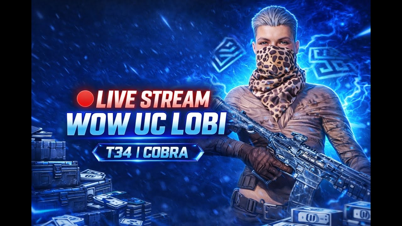 🎮 Live Bugun wow lobi va Uc uynaymiz 🔥