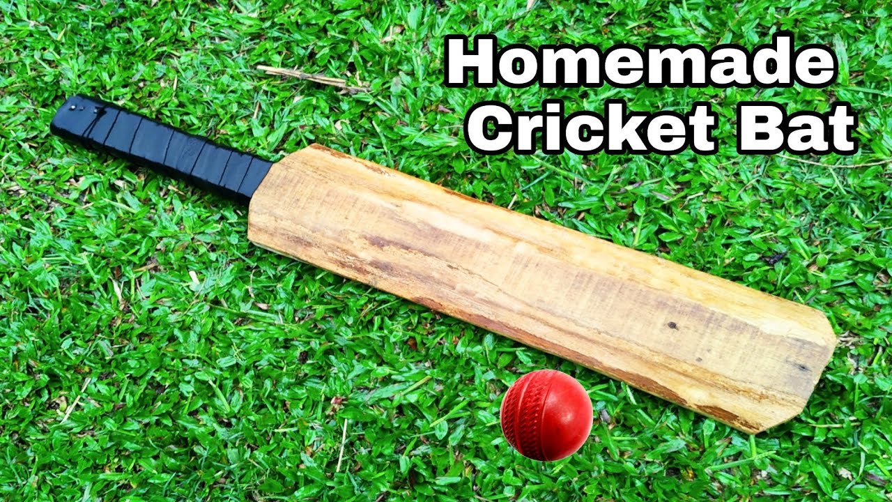 Diy Homemade Cricket Bat How To Make Cricket Bat At Home Very Easy Cricket Bat Banane Ki Tarika Youtube