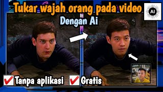 Cara mengubah wajah di video Tanpa aplikasi || Terbaru