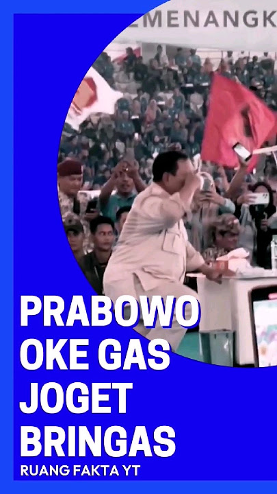 PRABOWO JOGET SAMPE KERINGETAN #okegas #prabowo #goyang #gemoy