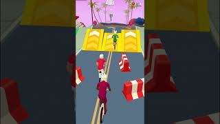 Bike Rush | Bike city Race gaming short video # Divit Ujjwal Gaming video