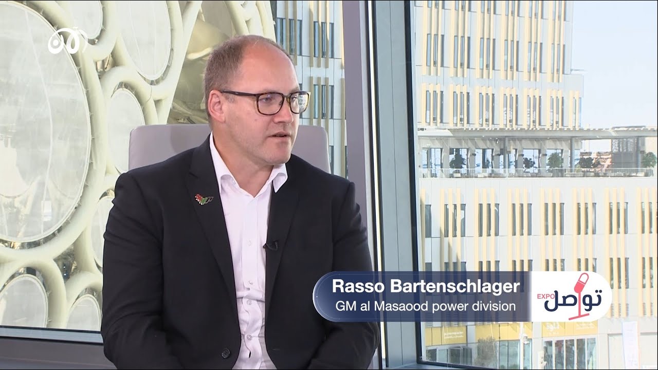 Rasso Bartenschlager reveals how mobile generators were deployed at Expo 2020