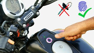 How to Make Fingerprint Unlock System For Motorcycle - Keyless Bike